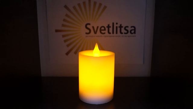Свеча LED с сенсором смотреть онлайн