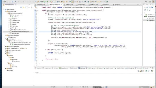 006 web scraping Jsoup смотреть онлайн