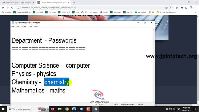 Online No Dues Management System | Java Final Year Web Application Project смотреть онлайн
