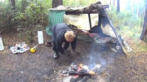 АРХИВ / Один день среди бомжей / Лесные владения Рыжика!