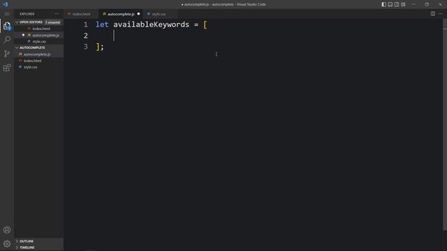 How To Make Autocomplete Search Box For Website Using HTML CSS & JavaScript смотреть онлайн