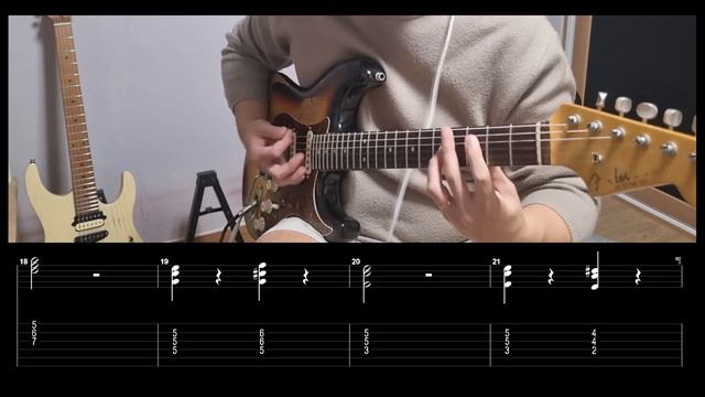 【Transcription】 Frizk - ALL MY FELLAS / Guitar cover (Tab) смотреть онлайн