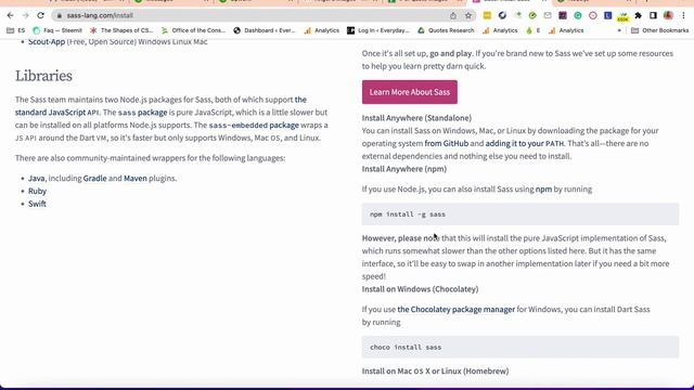 Installing Sass on a Mac смотреть онлайн