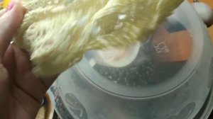 Как придать вязаному изделию форму вазы с помощью клея ПВА