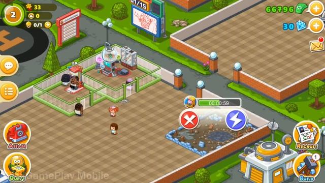 Fun Hospital – Tycoon is Back - Gameplay - Android , iOS | Simulation | Mobile game смотреть онлайн