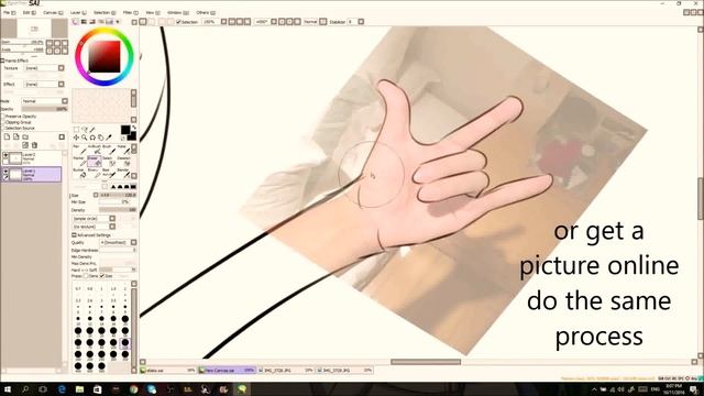 How to draw a hand for beginners or lazy people (tutorial) смотреть онлайн