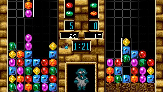 Columns 3: Revenge Of Columns. Sega. HARD. Столбцы 3: Месть столбцов.
