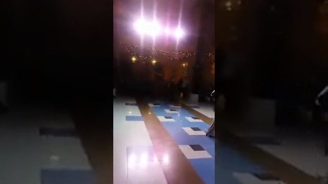 Новогодний бал в ДК "Октябрь", свободное танцеванием под оркестр смотреть онлайн