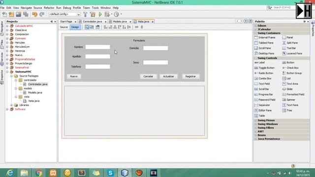 Main y ActionListener 3 [Java con MVC] смотреть онлайн