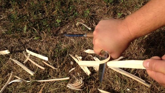 Финский нож с подводом , без него и ромб в работе и сравнение смотреть онлайн