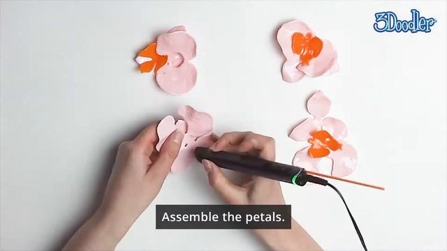 3D Pen Creations | Making Orchids with the 3Doodler Create смотреть онлайн