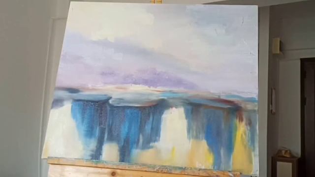 Процесс написания картины маслом " Гавань" смотреть онлайн