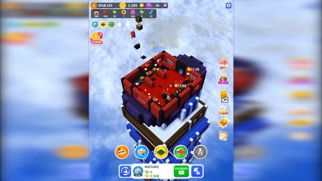 Tower Craft 3D - Idle Block Building Game part 13 смотреть онлайн
