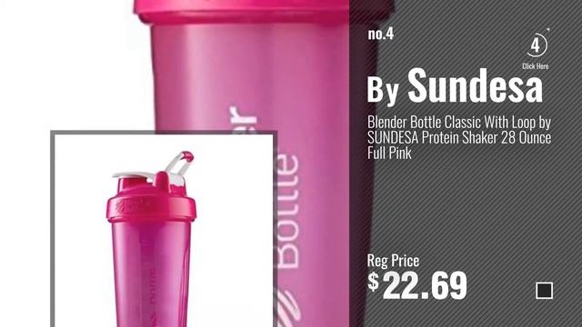 Top 10 Bottle 28 Oz Blenders [2018]: 2 Pack Blender Bottle Classic 20 Oz & 28 Oz Classic loop top, смотреть онлайн