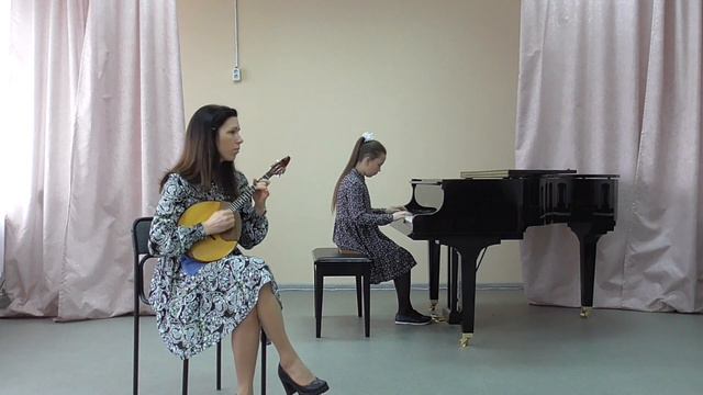 Упорова Дарья, Упорова М. А. А. Петров "Музыкальный момент" , О. Дудина - Киселева "Прогулка" смотреть онлайн