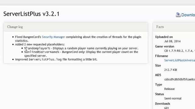 Bukkit Plugin Vorstellung | ServerListPlus | Geiles Serverlistendesign :D смотреть онлайн
