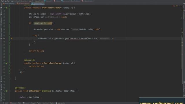 How to Create SearchView on Google Map in Android Studio | Step by Step Google Maps Android Tutoria смотреть онлайн