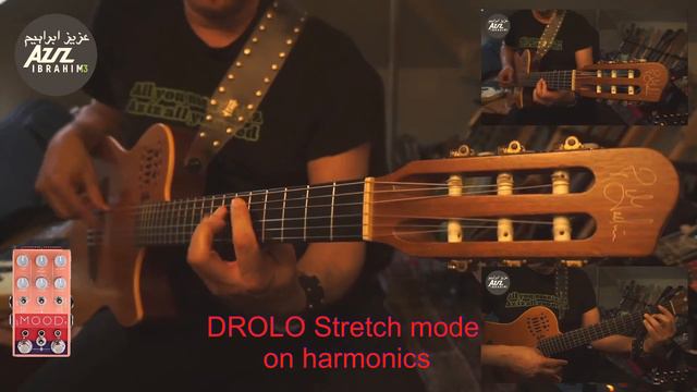 Chase Bliss Mood Solo on Godin Multiac Nylon String Acoustic смотреть онлайн