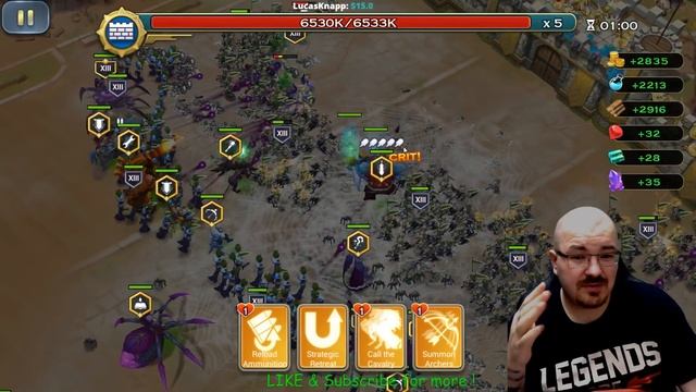 lich honor/plunder setup - Heroes trials update - time=expensive resource - Art of Conquest смотреть онлайн