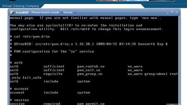 FreeBSD - Managing the Root Account смотреть онлайн
