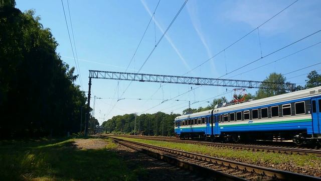 [LDz] ЭР2-1032 Азербайджанская электричка (Torņakalns) смотреть онлайн