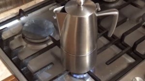 Итальянская гейзерная кофеварка BARETTi GiPFEL.Турка.Как правильно варить кофе.