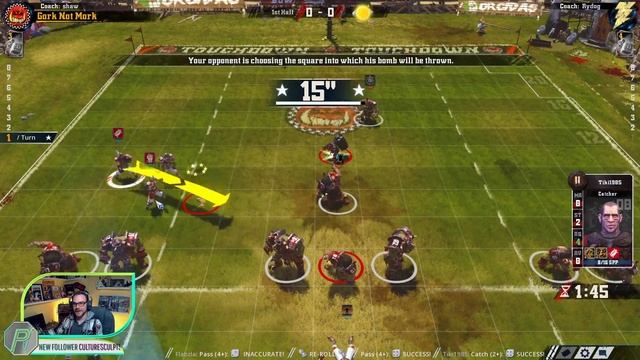 Blood bowl 2 Crazy bomb Piggy in the Middle смотреть онлайн