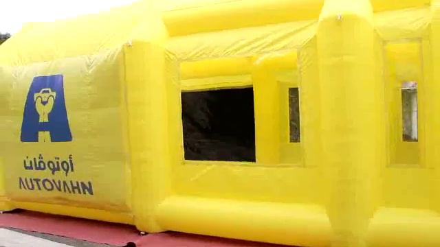 yellow inflatable spray booth смотреть онлайн