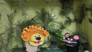 The Lion and the Mouse story | Puppet Show | Narration | Bed Time Story | Story Telling with Props