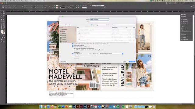 InDesign Tutorial: How to Package and Compress Zip a Folder смотреть онлайн