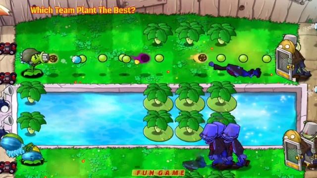PvZ 1 Battlez - Team PEA X Team PULT - Which Team Plant The Best? смотреть онлайн