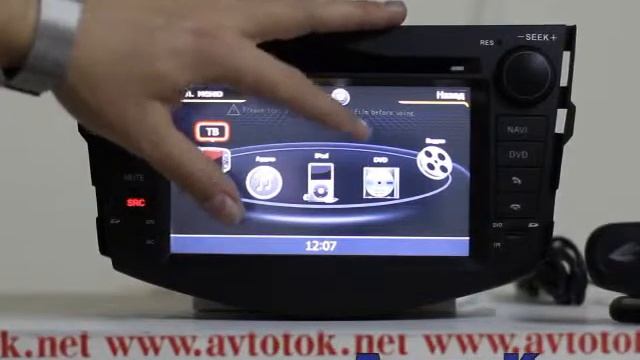 Штатная автомагнитола для Toyota Rav4 Winca C018 смотреть онлайн