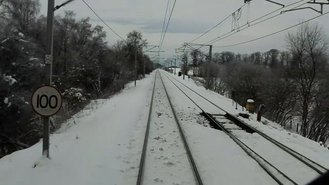 Edinburgh To Glasgow-on Board An INTERCITY 225