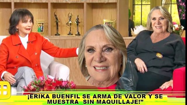 Erika Buenfil se presenta en Ventaneando SIN MAQUILLAJE : “tengo arruguitas y no me avergüenzo” смотреть онлайн