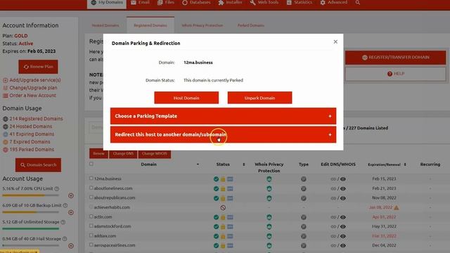 How to Redirect a Parked Domain Name смотреть онлайн