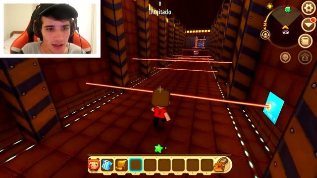 VOCÊ CONSEGUE ESCAPAR DESSAS ARMADILHAS A LASER NO MINI WORLD? смотреть онлайн
