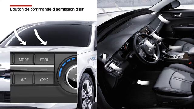 Optima Plug-In hybrid - Bouton de commande d'admission d'air (For EU) смотреть онлайн