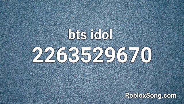 bts idol Roblox ID - Roblox Music Code смотреть онлайн
