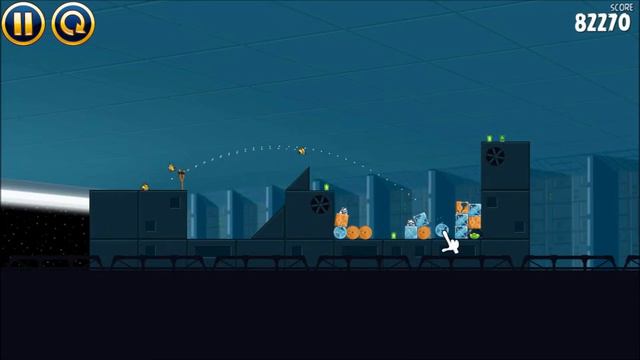 Angry Birds Star Wars 3 Star Walkthrough 2-14 смотреть онлайн