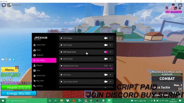 [ROBLOX] HACK BLOXFRUIT AUTO FARM, FARM MASTERY DEVIL FRUIT, AUTO BUY & MORE! / SCRIPT PAID смотреть онлайн