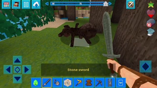 AdventureCraft: 3D Block Building & Survival Craft - QUEST 8 !!!! смотреть онлайн