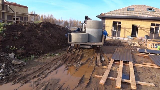 ЧУДО СЕПТИК ДИАМАНТ В РАМЕНСКОМ БЕЗ ОТКАЧКИ! КАК МЫ ДЕЛАЛИ КАНАЛИЗАЦИЮ?! смотреть онлайн