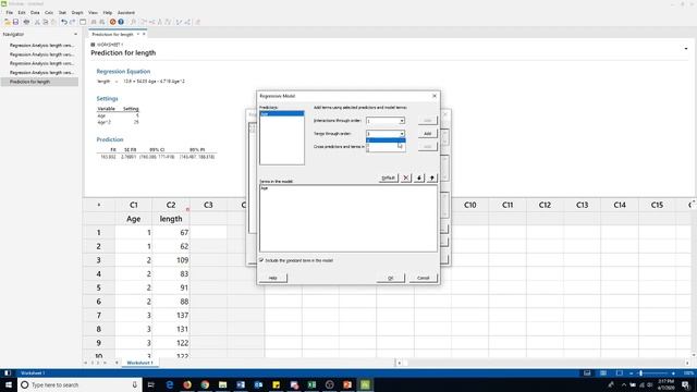 MAT 382 Lesson 5 Minitab's Built-in Polynomial Regression commands смотреть онлайн
