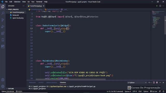 Curso Programação - Curso de python pyqt5 passo a passo - 02 смотреть онлайн
