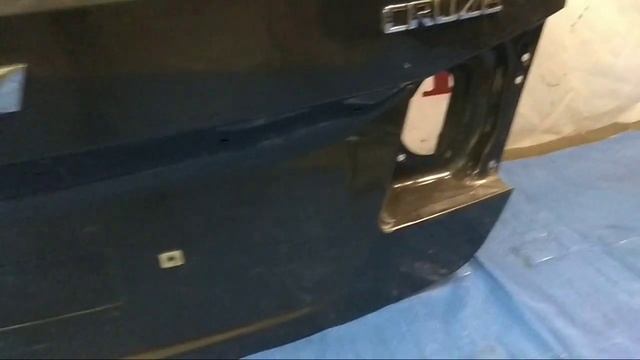 Задняя серая крышка багажника Cruze смотреть онлайн