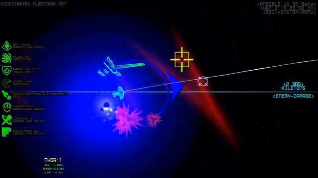 60FPS FleetCOMM : Thor, Interstellar Artillery Dreadnaught смотреть онлайн