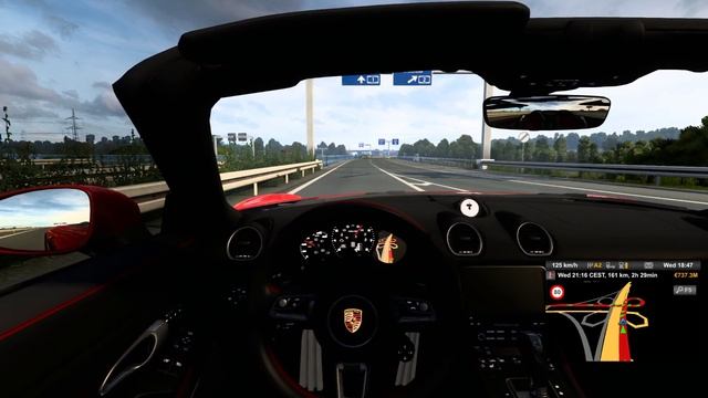 Porsche 718 Boxster S 2016 - Euro Truck Simulator 2 смотреть онлайн