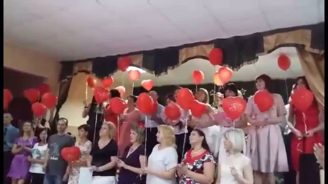 Поздравление родителей выпускников-2018, Школа #49, г. Харьков, 23.06.2018