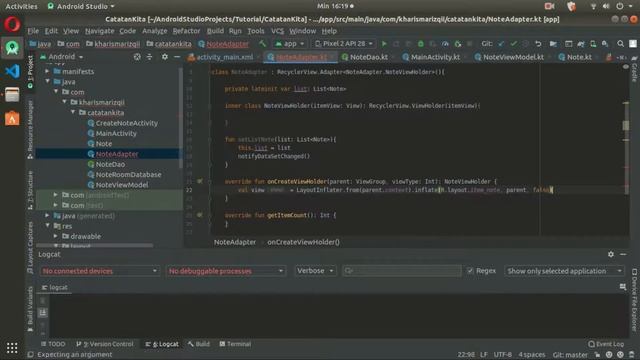 Tutorial Room Persistence Android Studio dengan Kotlin - 3. Menampilkan data смотреть онлайн
