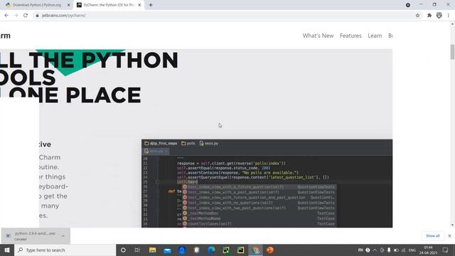 #01 PYTHON || INTRODUCTION TO PYTHON || HOW TO INSTALL PYTHON IN YOUR PC!! смотреть онлайн